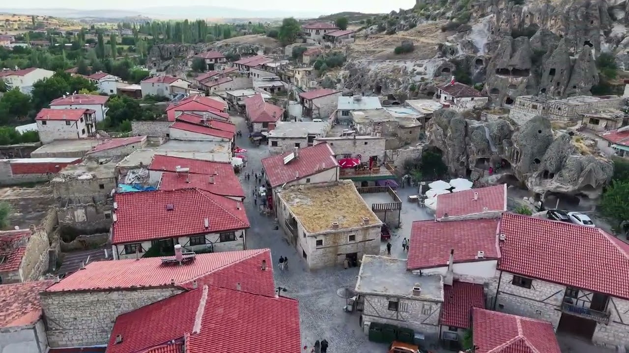 AYAZİNİ KAYA YERLEŞİMLERİ DRONE ÇEKİMİ @DJI AFYONKARAHİSAR 2025