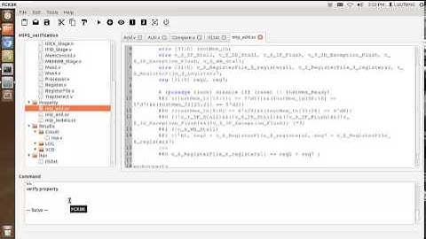 MIPS verification with FCKBK Tool