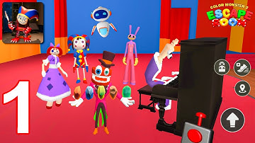 Color Monster 2 Escape Room - Gameplay Walkthrough Part 1 - New Game (Android, iOS)