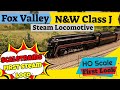 Scale trains new announcement fox valley models ho nw class j steam locomotive  model railroading