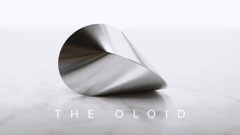 THE OLOID: A mathematically perfect piece of art