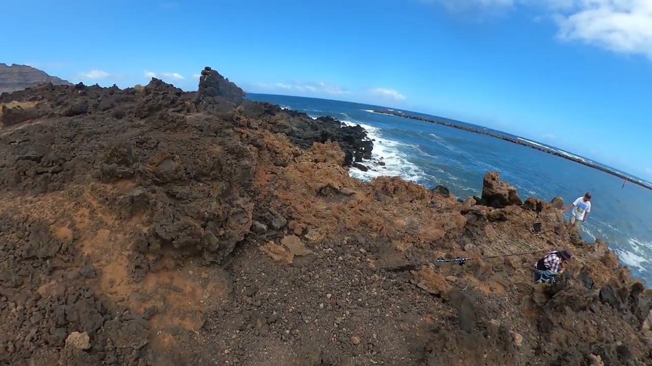 Free Tour through Volcanic Cliffs and Blue Ocean📍LANZAROTE 🇪🇸 4K Walking Tour