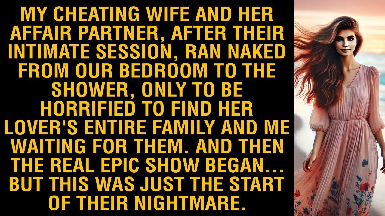 My Cheating Wife And Her Affair Partner, After Their Intimate Session, Ran Naked From Our