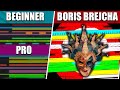 3 levels of TECHNO - beginner vs pro vs BORIS BREJCHA