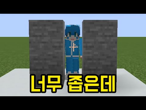 이 틈 좀 좁은 걸(마인크래프트)