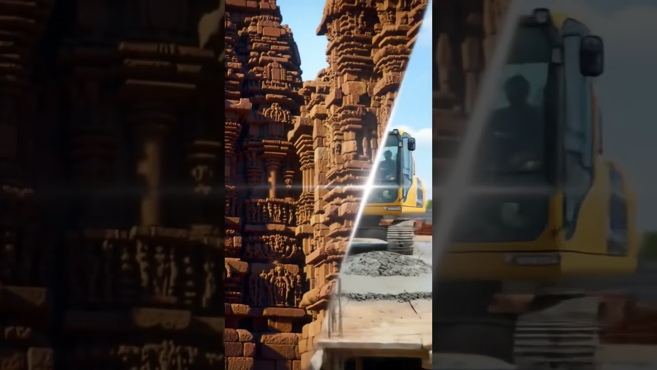 🧱 Ancient Temple Built Without Cement? | Stones That Lock Themselves!