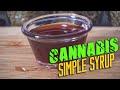 How to make cannabis simple syrup