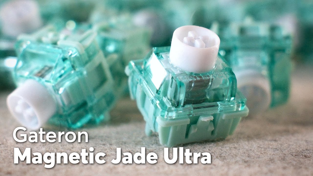 Gateron Magnetic Jade Ultra | Premium Hall-Effect Switch Sound