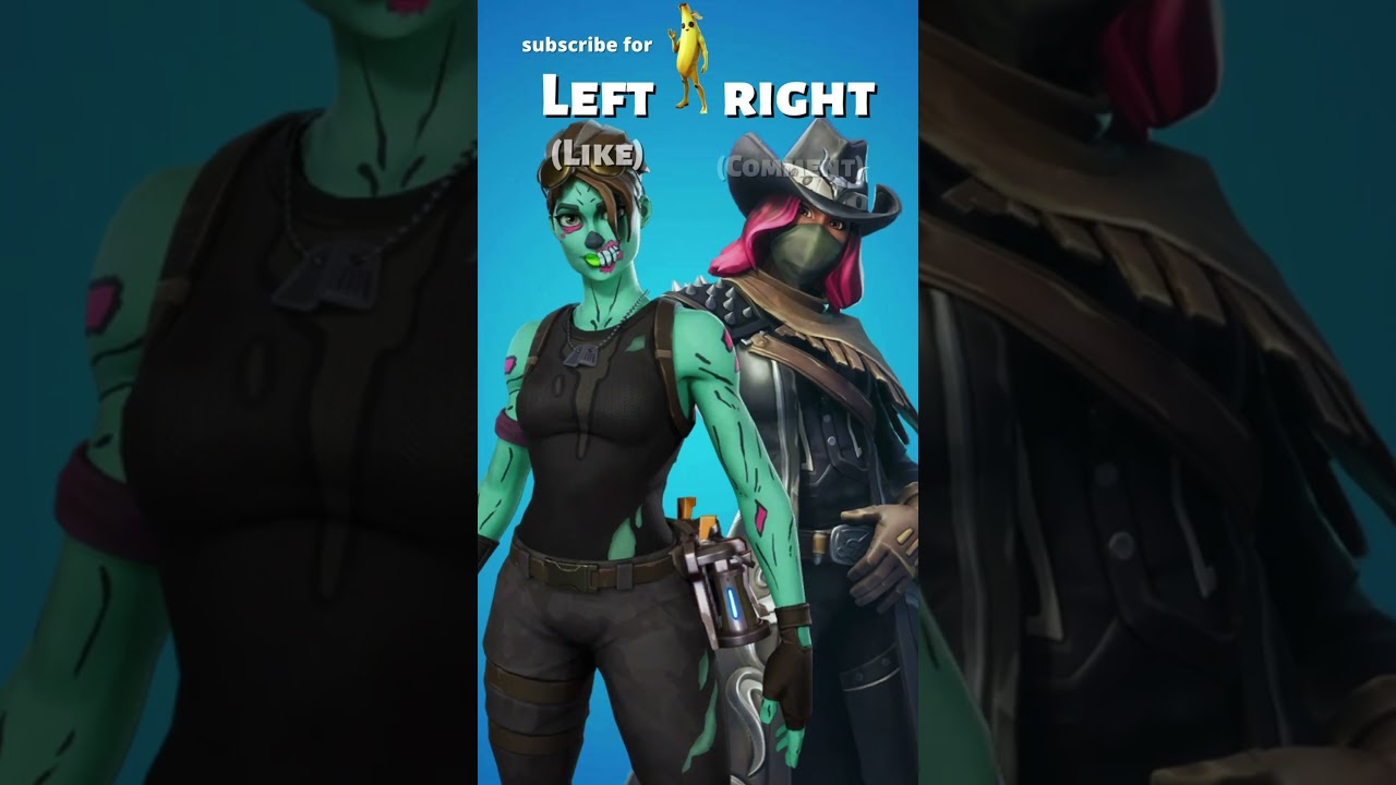 Which Fortnite skin would YOU pick? (Ghoul Trooper vs. Calamity)