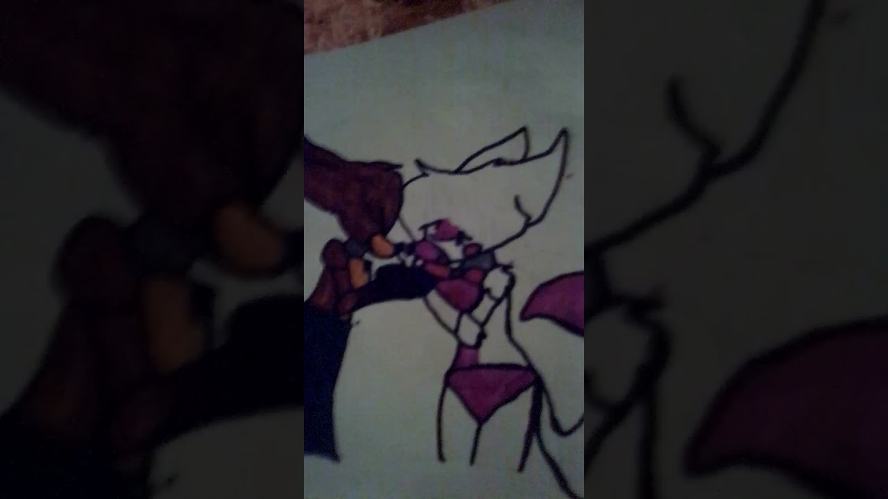 Как нарисовать фокси и мангл YouTube