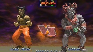 Primal Rage 2 Arcade - Playing as Xiao Ming and Slashfang!