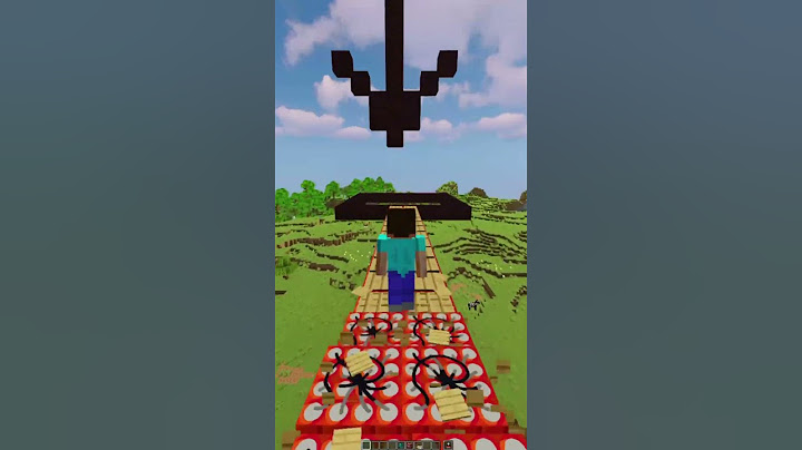 Minecraft TNT Run. WAIT FOR END 😉 #minecraft #shorts