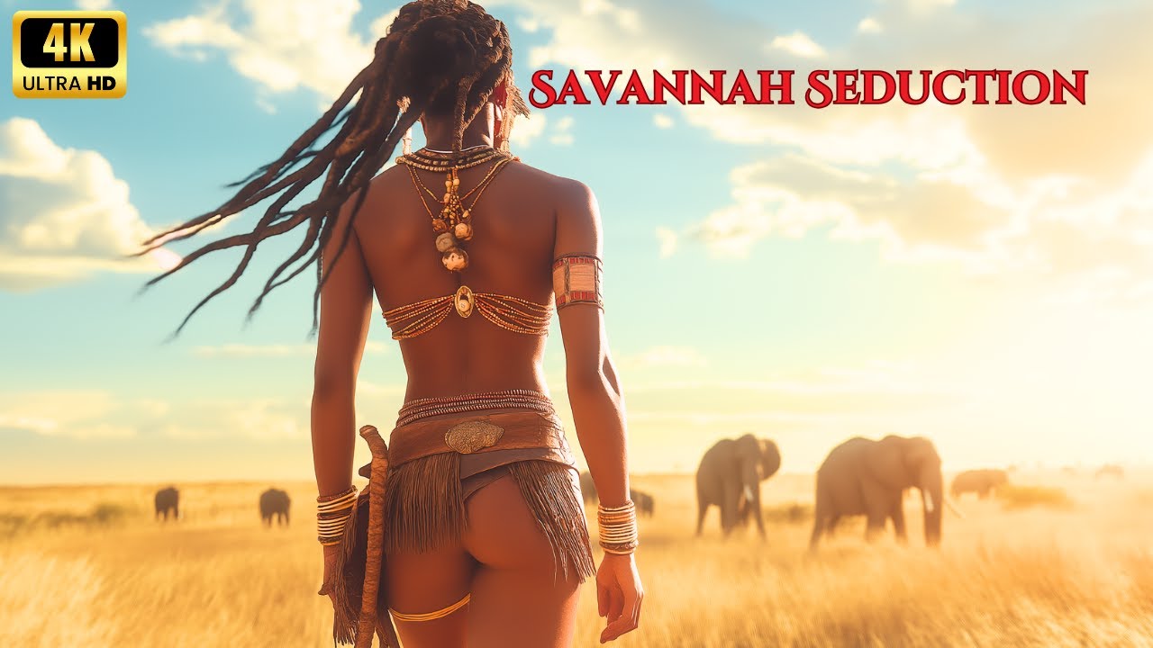 🔥 Queens of the Savannah | Sensual African Warrior Goddesses 🌅⚔️