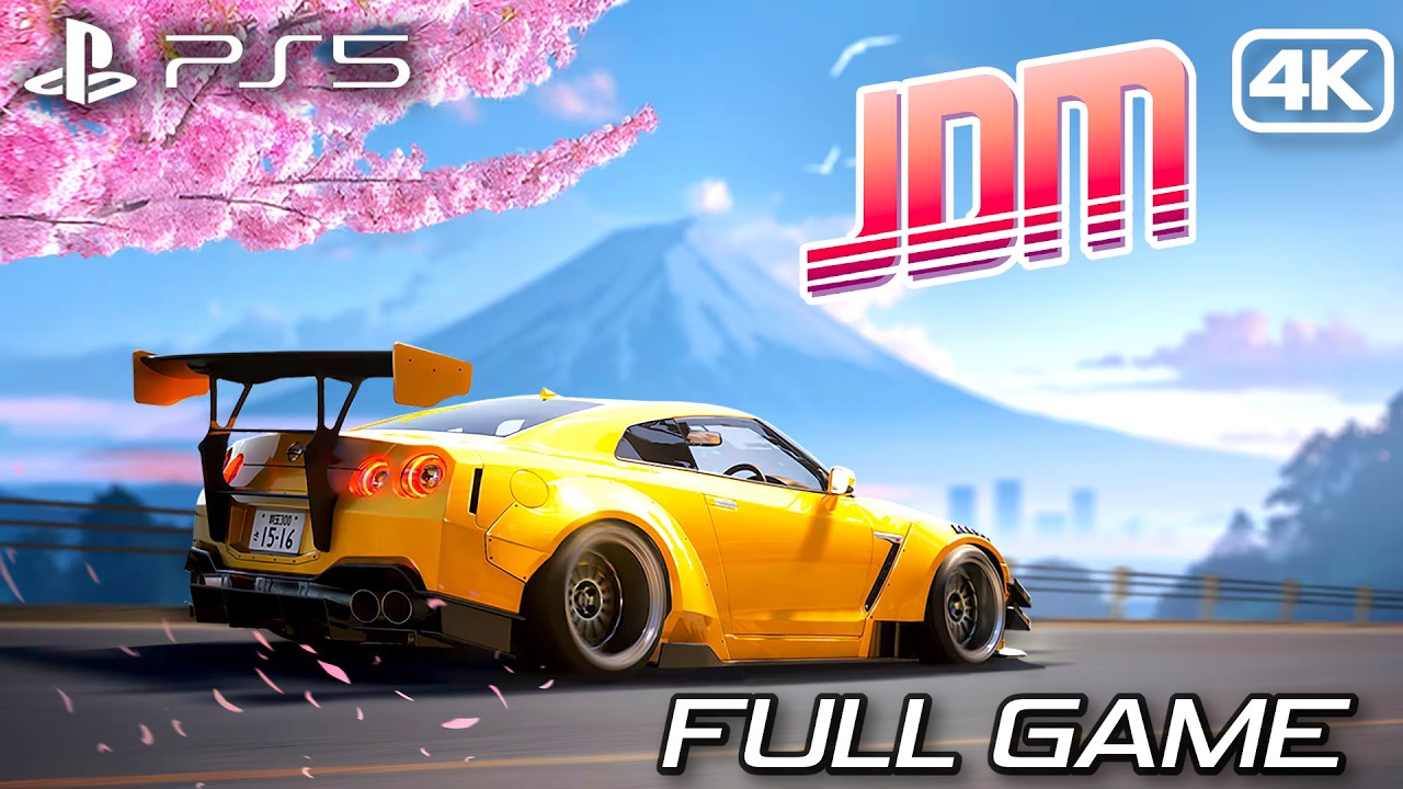 JDM Japanese Drift Master – Full Game – Career Mode – Main Events (PS5 4K 60FPS)