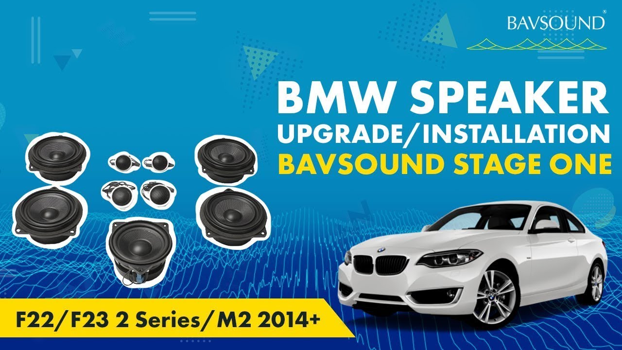 BMW Speaker Upgrade/Installation | F22/F23 2 Series/M2 2014+ | BAVSOUND ...