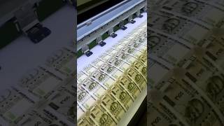 भारत में नोट कैसे छापें जाते हैं?How are notes printed in India shorts