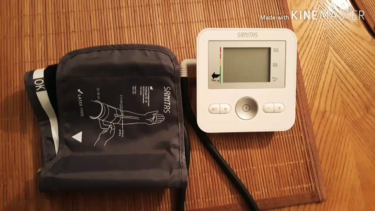 Review / Sanitas / Blood pressure monitor YouTube