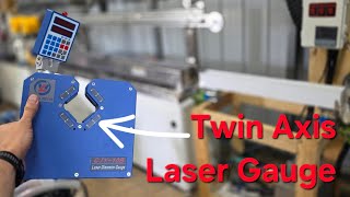 3D Printer Filament Extrusion Line Upgrades, Twin Axis Laser Gauge, ABS Filament Now for Sale!