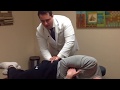 Chiropractic Cracking Adjustment For 100% Relief of Back & Hip Pain