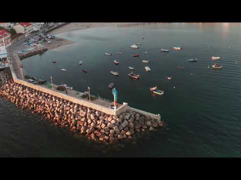 Playa America Nigrán a vista de dron 2021