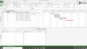 Preparing Schedules in MSP   Part 1