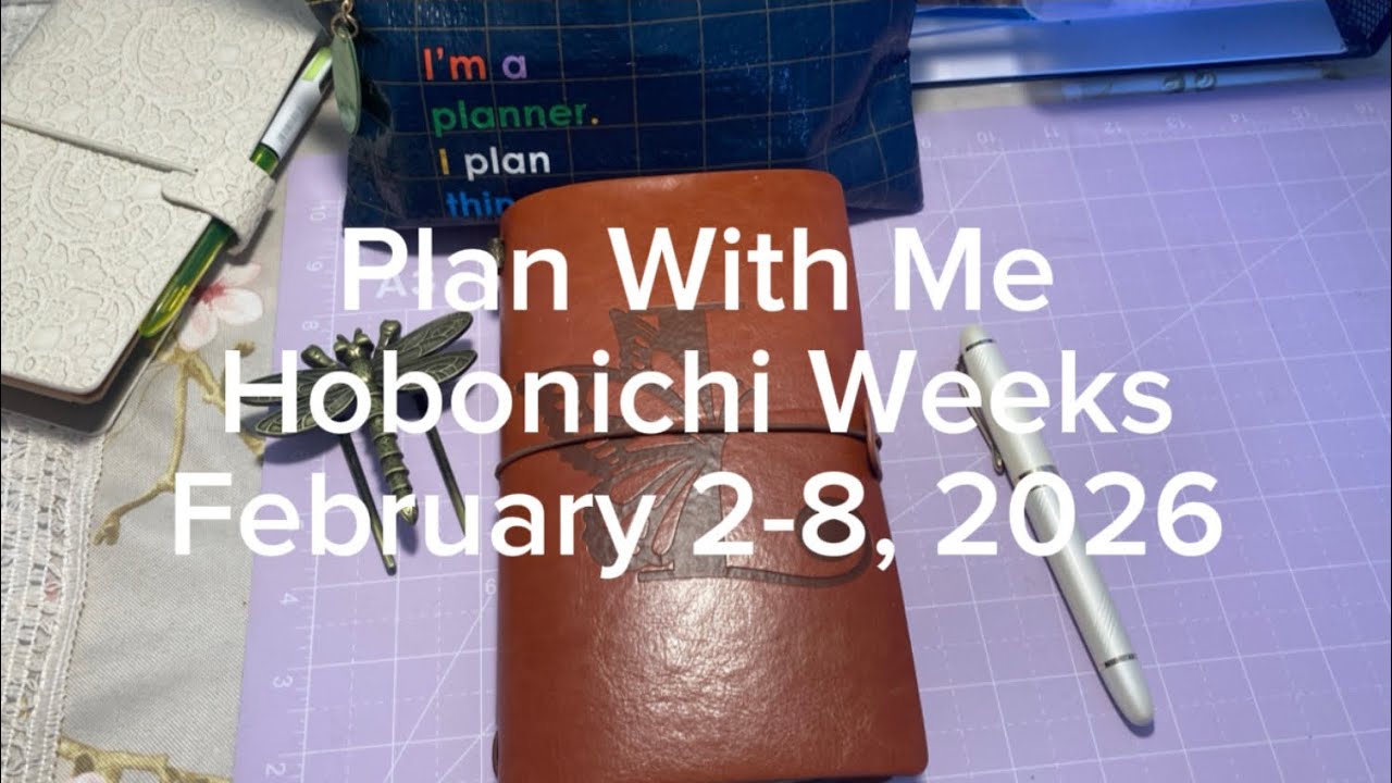 Планируйте вместе со мной | Недели Хобоничи | 2-8 февраля 2026 г.