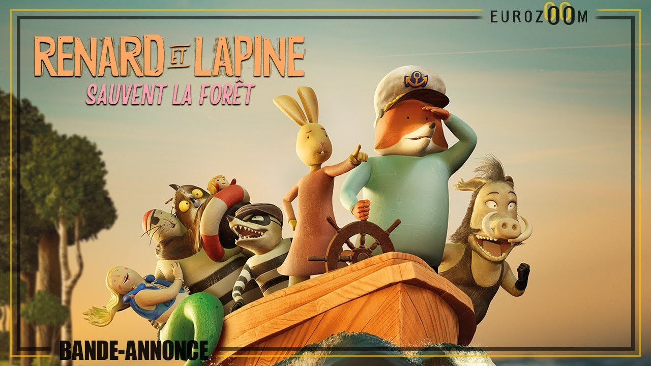 BANDE ANNONCE - RENARD ET LAPINE SAUVENT LA FORET - LE 23 JUILLET AU CINEMA