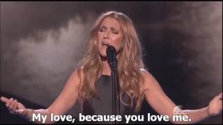 Celine Dion - HYMNE A L' AMOUR (English subtitles) 2015
