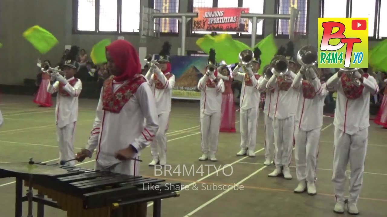 Gita Nada Semapersa SMP 1 Wonosari, Bondowoso Open Marching Festival 2018