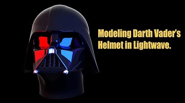 Modeling Darth Vader #Lightwave