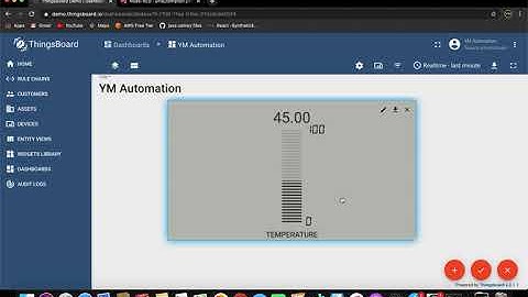 Node RED - Things Board Communication | YM Automation