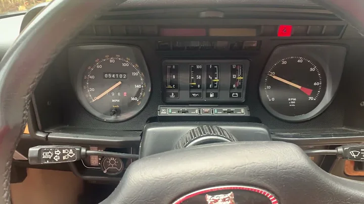 1989 Jaguar XJS cold start