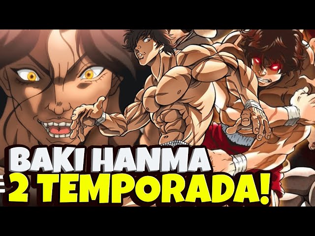 Baki Hanma 2: Netflix divulga nova imagem da 2ª parte do anime