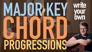 Turn a Major Scale into CHORD PROGRESSIONS: The easy way