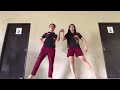 Outside foot position in folk dance