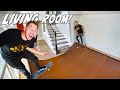 WE BUILT A SKATEPARK IN OUR HOUSE!