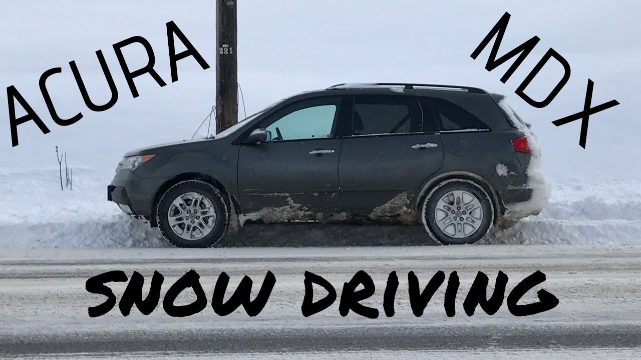 Acura Mdx Snow Driving You Acura Mdx Snow Driving