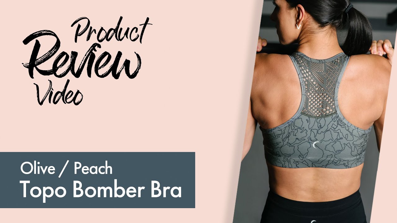 Official ZYIA Active Review: Topo Bomber Bra RC