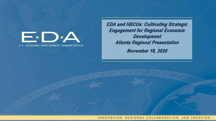 (Atlanta) EDA and HBCUs: Cultivating Strategic Eng...