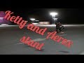 Ketty stunt girl and Aerox