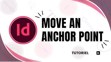 how to move an anchor point in indesign