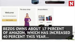 Celebrity Jeff Bezos is now the richest person in the world Profile