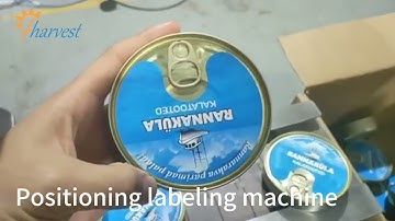 Positioning labeling machine for Round can , Cap top Labeler Machine ,manufacture labeling for cap