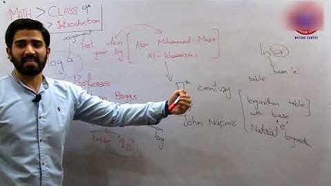 Class 9 Maths Chapter 3 | Introduction To Logarithm | GLS