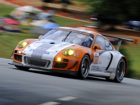 Porsche 911 GT3 R Hybrid makes North American track debut at the