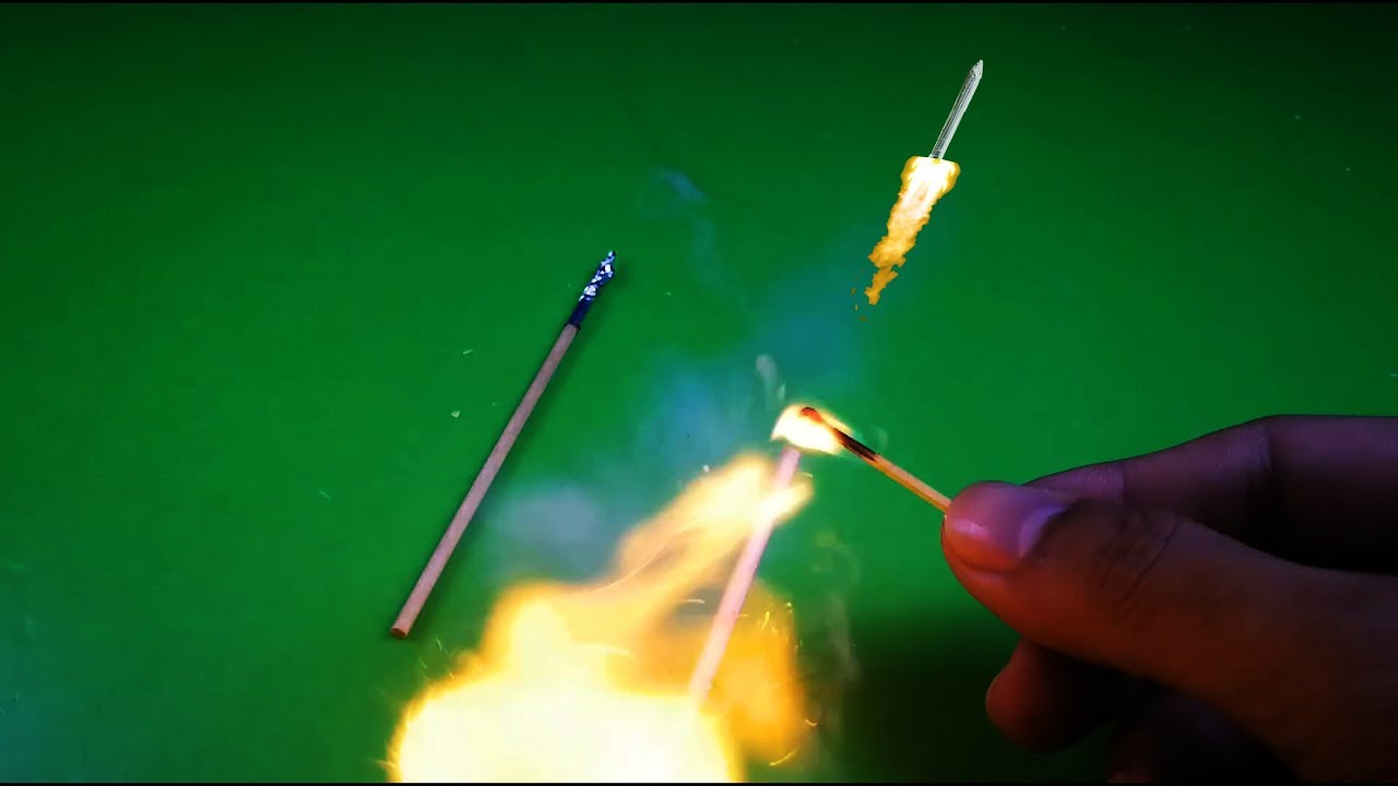 How To Make a Match Rocket Launching Kit - DIY Matches ...