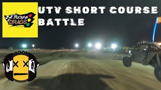 BIG TURBO E85 X3 CHASED BY YXZ  UTV SHORT COURSE