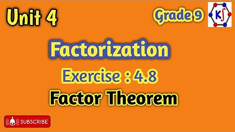 Find the factors by using factor theorem || Exercise 4.8 || Q11 #class9maths || Urdu and Hindi