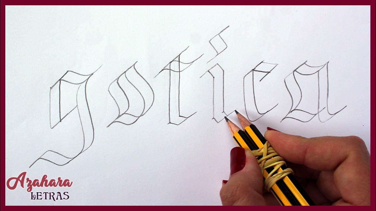 Featured image of post Letras Goticas Mayusculas Y Minusculas Para Dibujar