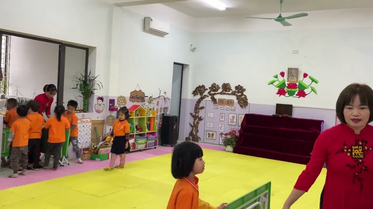 Tiết dạy: Tạo hình con bướm theo ý thích-GVTH: Đinh Thị Loan 5 tuổi- Trường Mầm non Phùng Nguyên 1